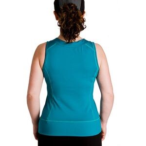 Arc'teryx Escala Tank Top Teal Blue-Green Women's Size Medium Workout Athletic